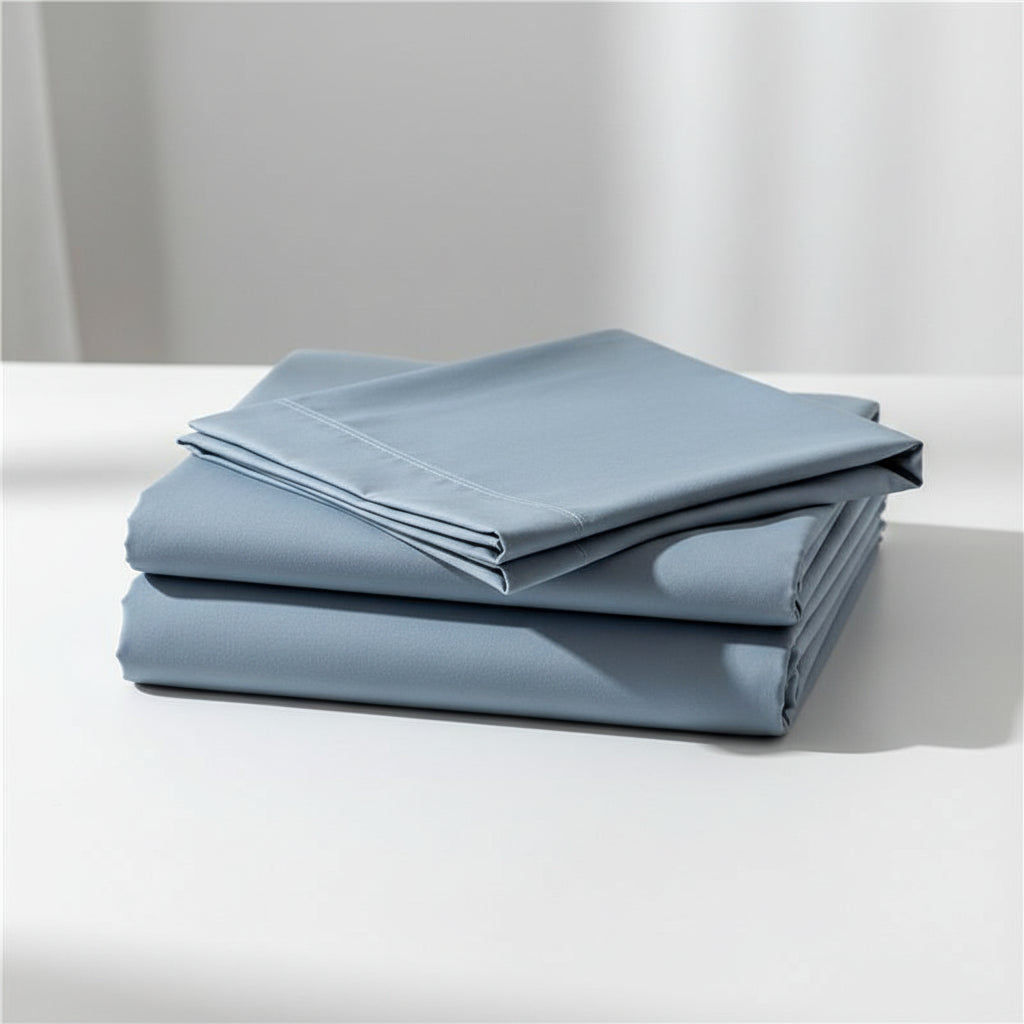 Premium Spannbettlaken Baumwolle | Atmungsaktiv & Bügelfrei - Generated Image 8