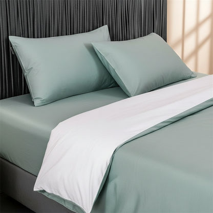 Premium Spannbettlaken Baumwolle | Atmungsaktiv & Bügelfrei - Generated Image 84