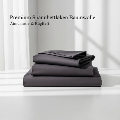 Premium Spannbettlaken Baumwolle | Atmungsaktiv & Bügelfrei - Generated Image 50