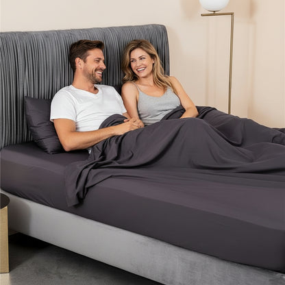 Premium Spannbettlaken Baumwolle | Atmungsaktiv & Bügelfrei - Generated Image 53