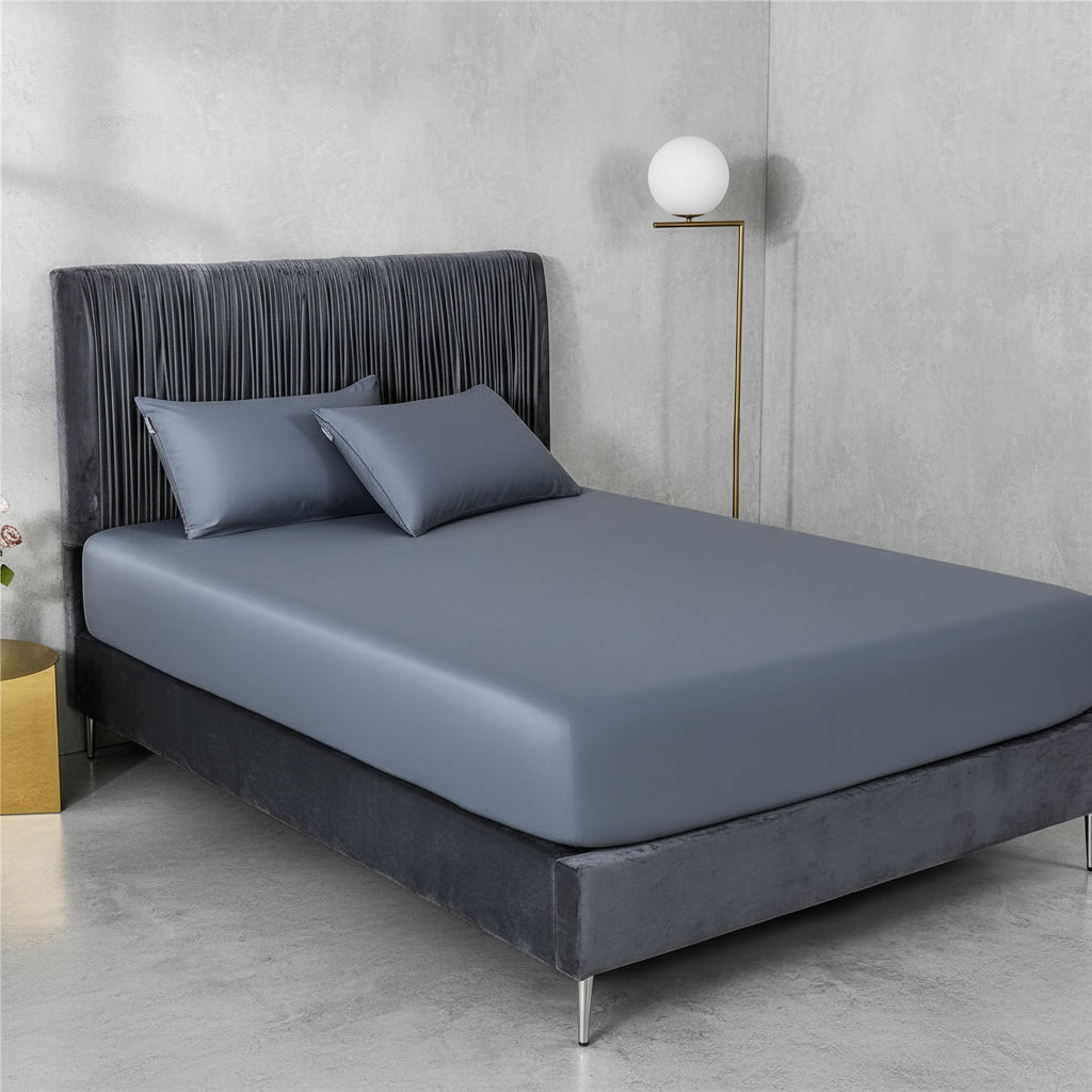 Premium Spannbettlaken Baumwolle | Atmungsaktiv & Bügelfrei - Generated Image 37