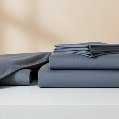 Premium Spannbettlaken Baumwolle | Atmungsaktiv & Bügelfrei - Generated Image 38