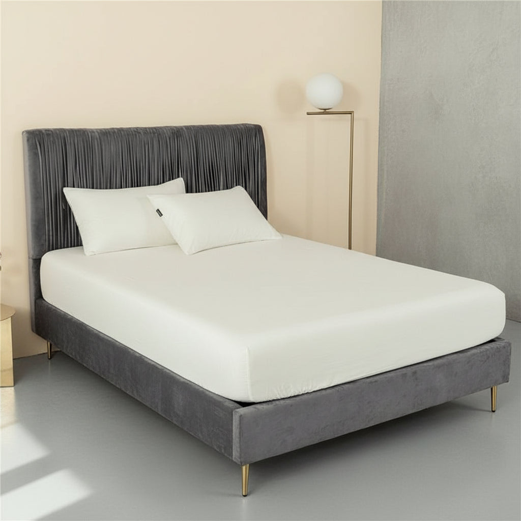 Premium Spannbettlaken Baumwolle | Atmungsaktiv & Bügelfrei - Generated Image 25