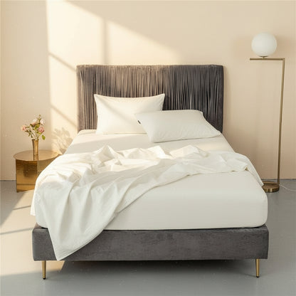 Premium Spannbettlaken Baumwolle | Atmungsaktiv & Bügelfrei - Generated Image 27