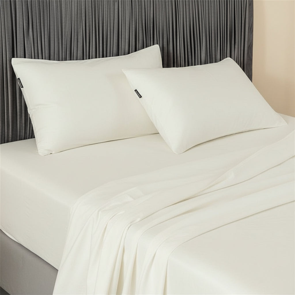 Premium Spannbettlaken Baumwolle | Atmungsaktiv & Bügelfrei - Generated Image 30