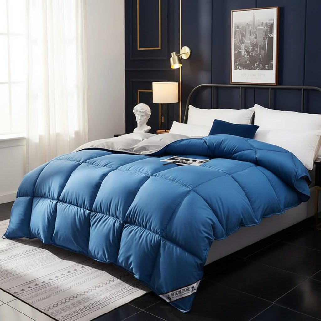 Premium Winter Daunendecke extra warm | Gänsedaunen - Generated Image 3