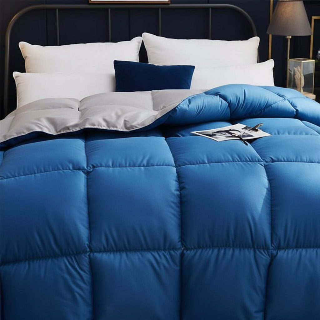 Premium Winter Daunendecke extra warm | Gänsedaunen - Generated Image 4