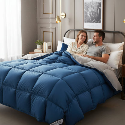 Premium Winter Daunendecke extra warm | Gänsedaunen - Generated Image 5