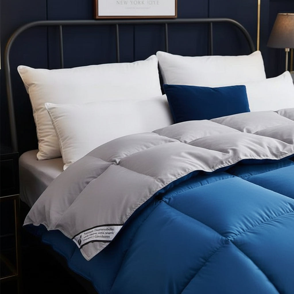 Premium Winter Daunendecke extra warm | Gänsedaunen - Generated Image 6