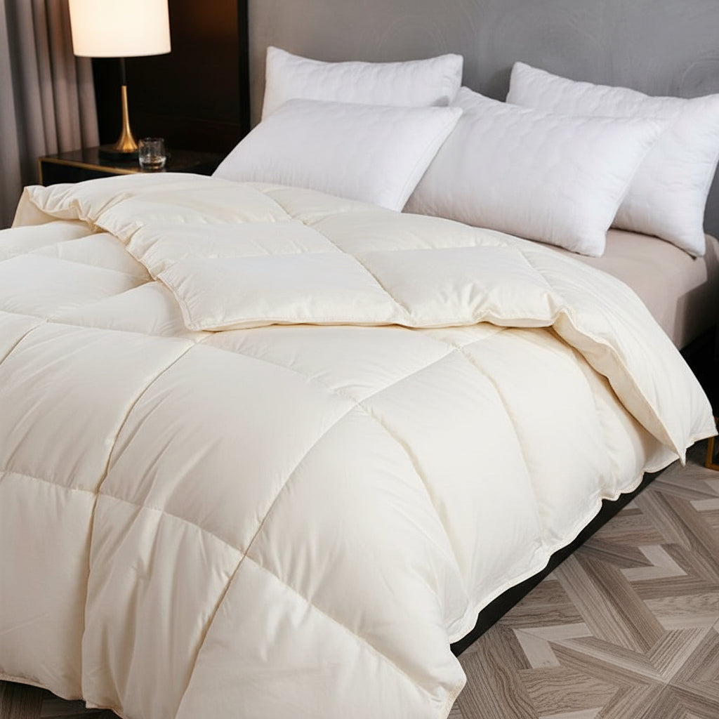 Premium Winter Daunendecke extra warm | Gänsedaunen - Generated Image 10