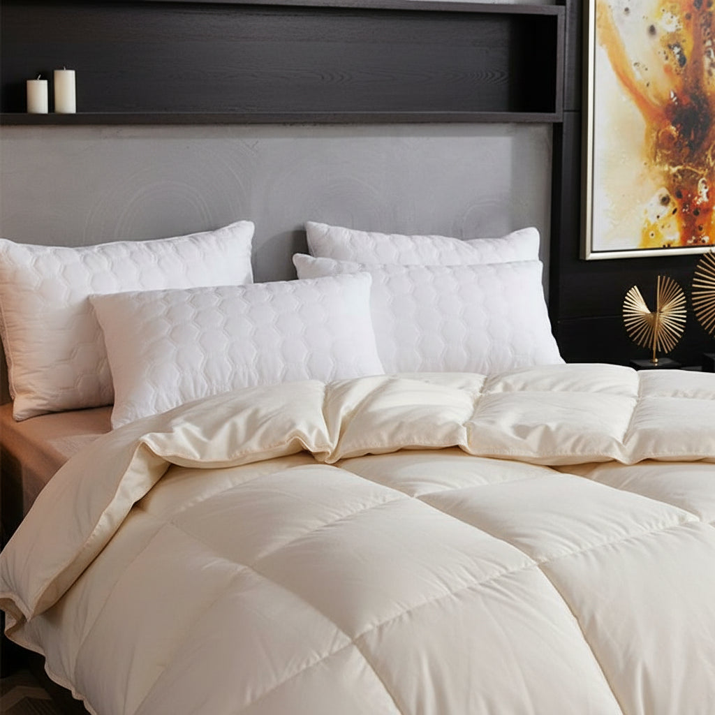 Premium Winter Daunendecke extra warm | Gänsedaunen - Generated Image 12