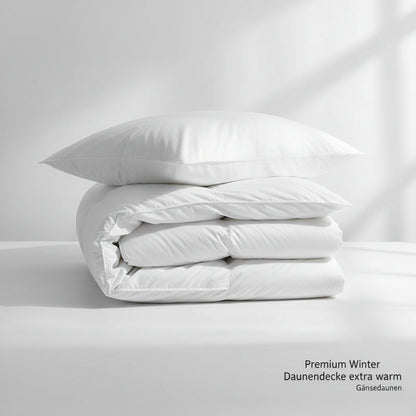 Premium Winter Daunendecke extra warm | Gänsedaunen - Generated Image 32