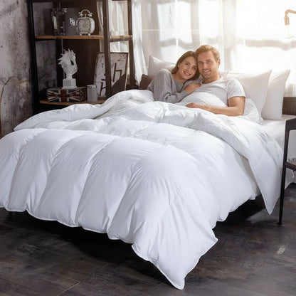 Premium Winter Daunendecke extra warm | Gänsedaunen - Generated Image 35