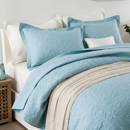 Set 3-teilig Premium Tagesdecke Steppdecke XXL | Pflegeleicht - Generated Image 16