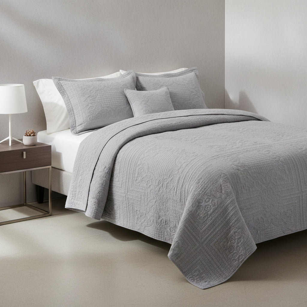 Set 3-teilig Premium Tagesdecke Steppdecke XXL | Pflegeleicht - Generated Image 31