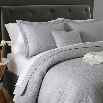 Set 3-teilig Premium Tagesdecke Steppdecke XXL | Pflegeleicht - Generated Image 34