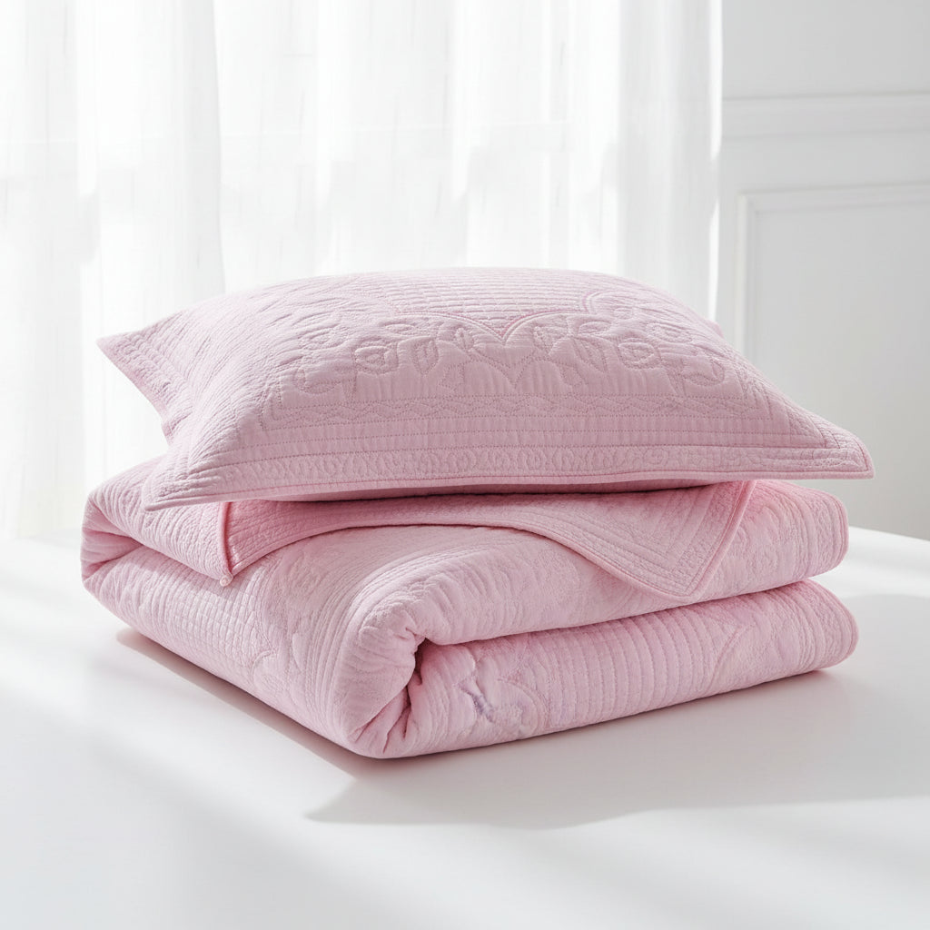 Set 3-teilig Premium Tagesdecke Steppdecke XXL | Pflegeleicht - Generated Image 2