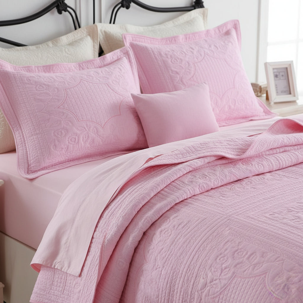 Set 3-teilig Premium Tagesdecke Steppdecke XXL | Pflegeleicht - Generated Image 6