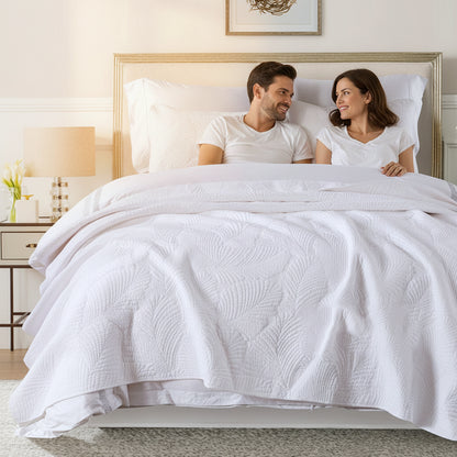 Set 3-teilig Premium Tagesdecke Steppdecke XXL | Pflegeleicht - Generated Image 11