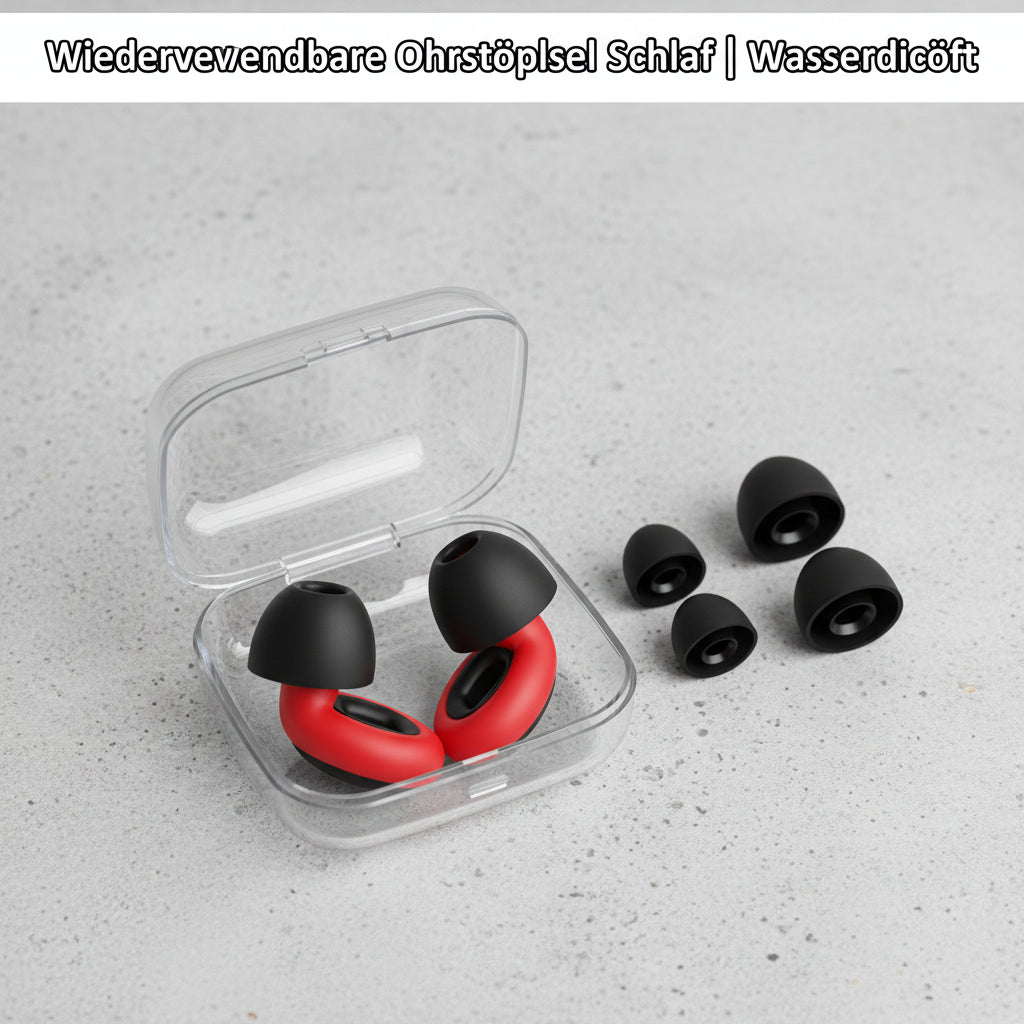 Wiederverwendbare Ohrstöpsel Schlaf | Wasserdicht - Generated Image 31