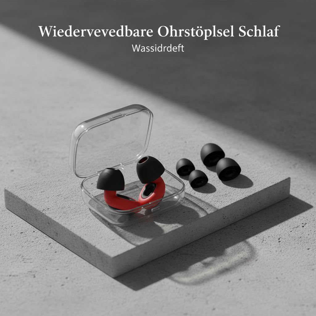 Wiederverwendbare Ohrstöpsel Schlaf | Wasserdicht - Generated Image 34
