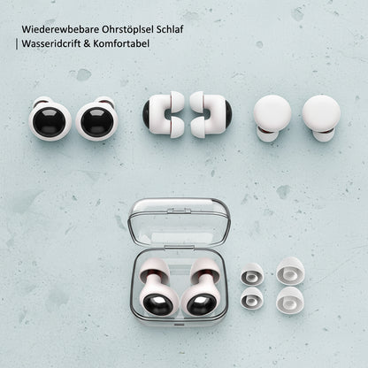 Wiederverwendbare Ohrstöpsel Schlaf | Wasserdicht - Generated Image 21