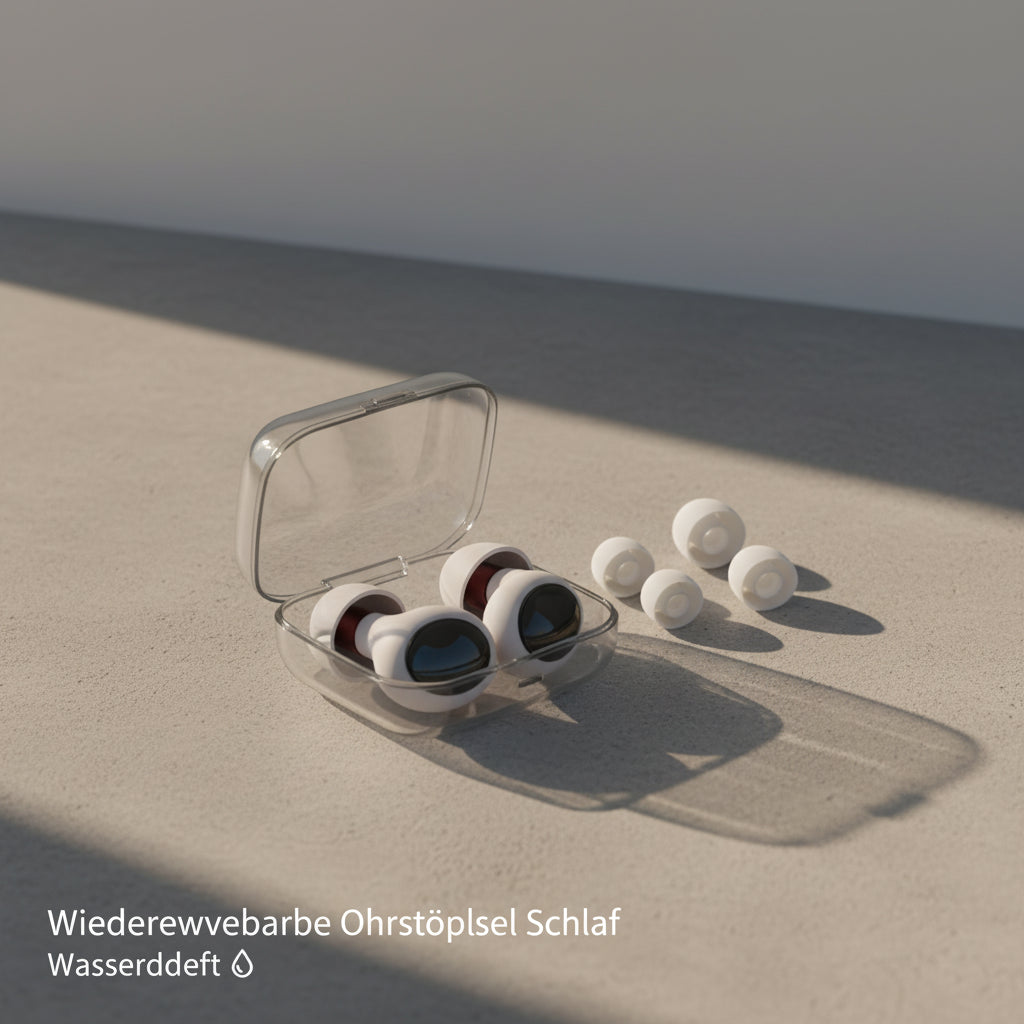 Wiederverwendbare Ohrstöpsel Schlaf | Wasserdicht - Generated Image 22