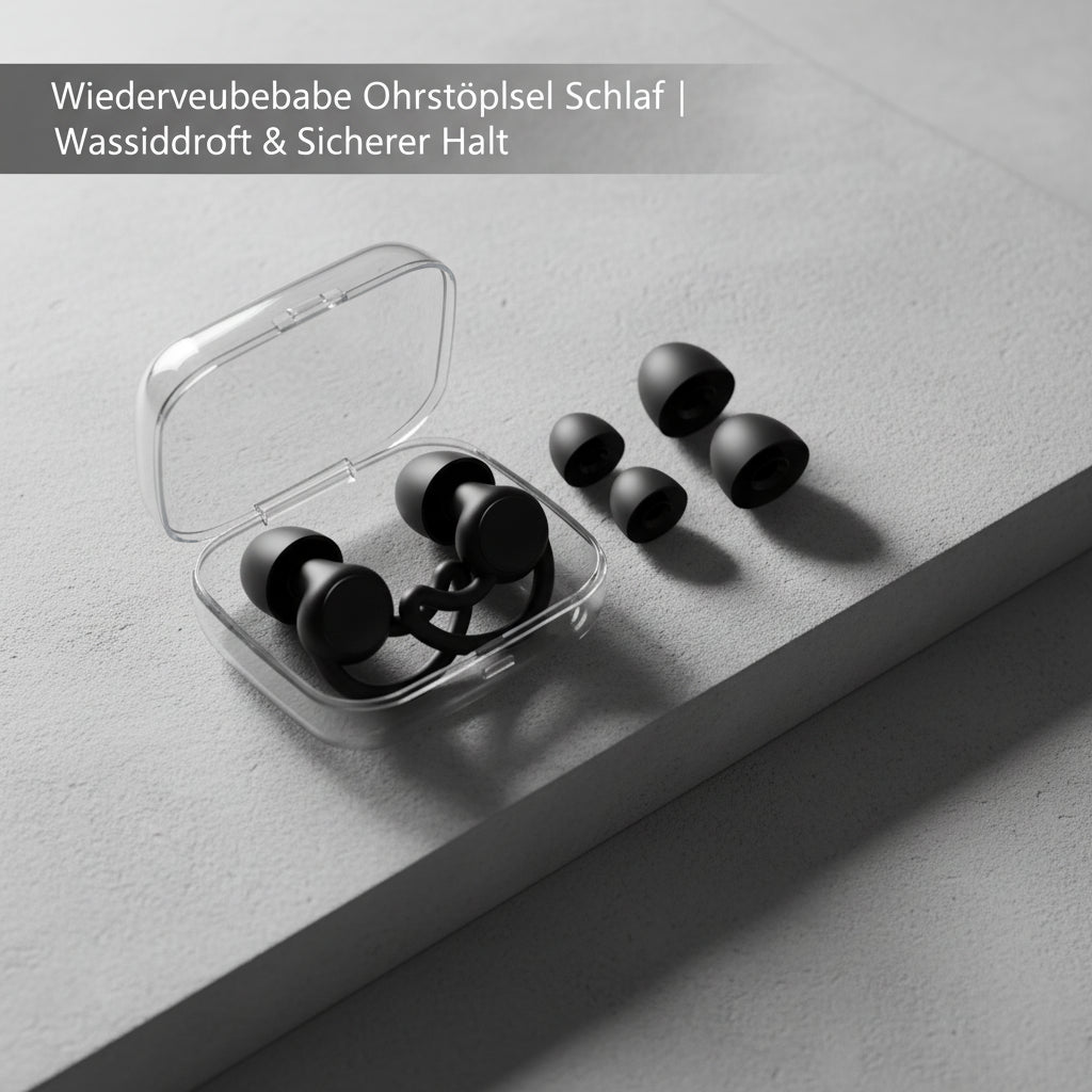 Wiederverwendbare Ohrstöpsel Schlaf | Wasserdicht - Generated Image 64