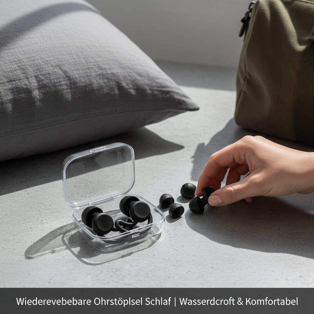 Wiederverwendbare Ohrstöpsel Schlaf | Wasserdicht - Generated Image 66