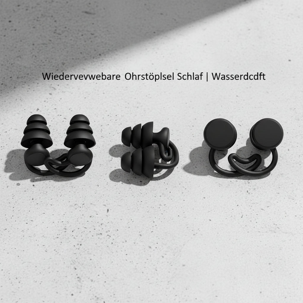 Wiederverwendbare Ohrstöpsel Schlaf | Wasserdicht - Generated Image 51