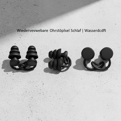 Wiederverwendbare Ohrstöpsel Schlaf | Wasserdicht - Generated Image 51