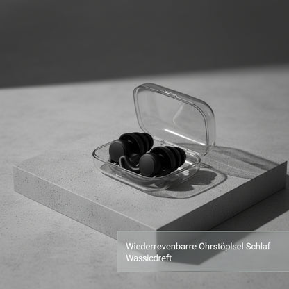 Wiederverwendbare Ohrstöpsel Schlaf | Wasserdicht - Generated Image 52