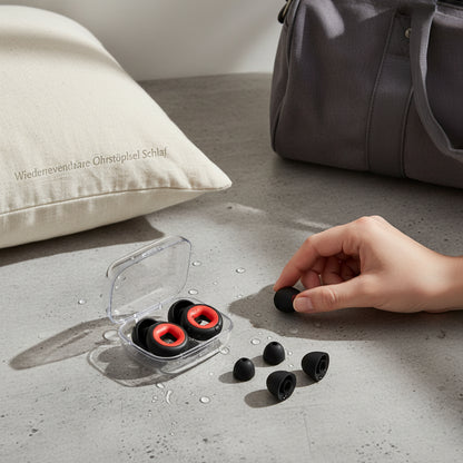 Wiederverwendbare Ohrstöpsel Schlaf | Wasserdicht - Generated Image 30