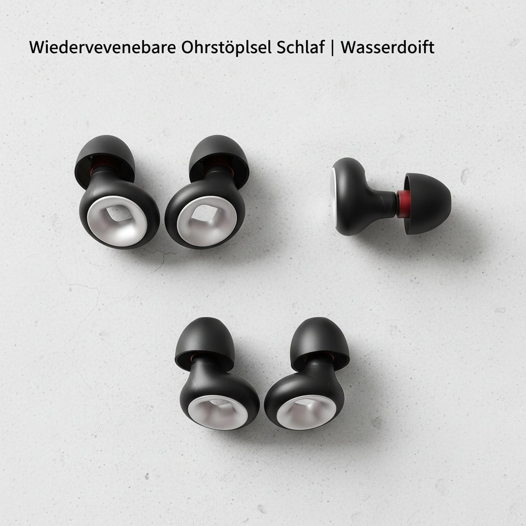 Wiederverwendbare Ohrstöpsel Schlaf | Wasserdicht - Generated Image 15