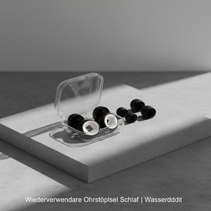 Wiederverwendbare Ohrstöpsel Schlaf | Wasserdicht - Generated Image 16