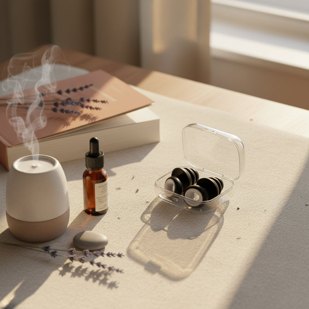 Wiederverwendbare Ohrstöpsel Schlaf | Wasserdicht - Generated Image 11