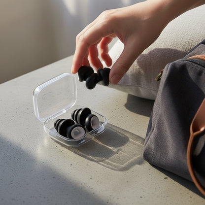 Wiederverwendbare Ohrstöpsel Schlaf | Wasserdicht - Generated Image 12