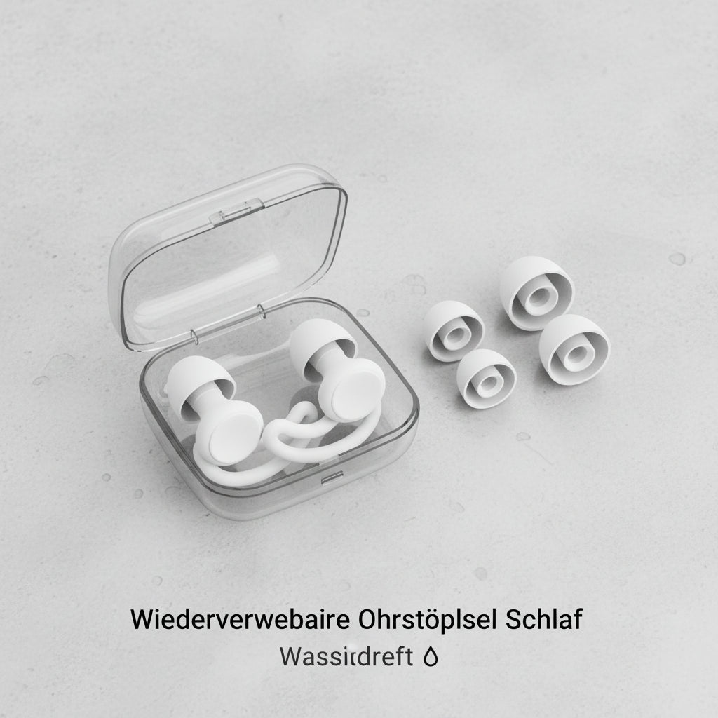 Wiederverwendbare Ohrstöpsel Schlaf | Wasserdicht - Generated Image 67