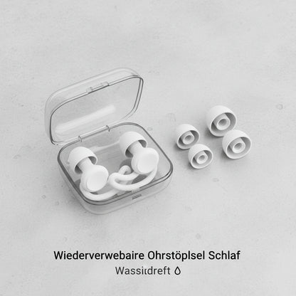 Wiederverwendbare Ohrstöpsel Schlaf | Wasserdicht - Generated Image 67