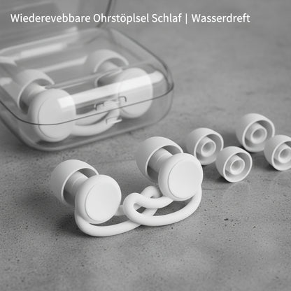 Wiederverwendbare Ohrstöpsel Schlaf | Wasserdicht - Generated Image 68