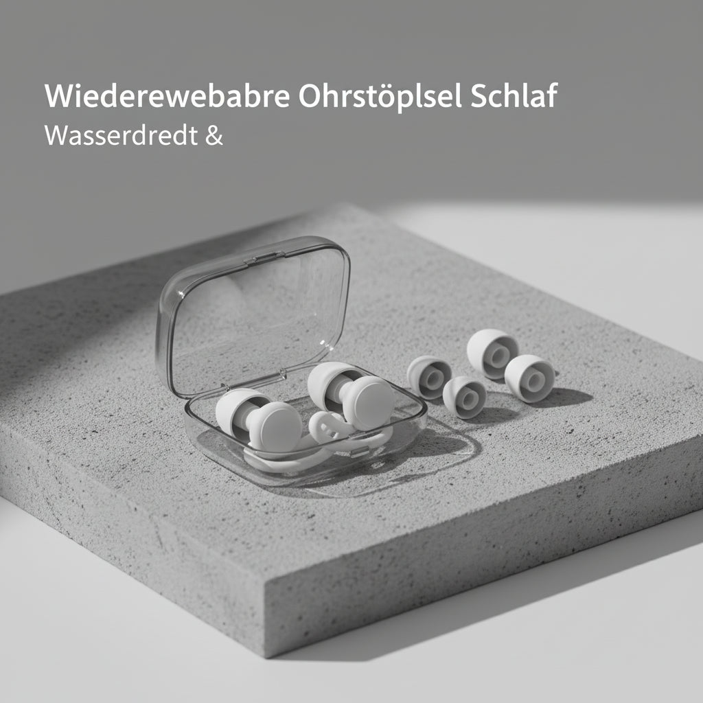 Wiederverwendbare Ohrstöpsel Schlaf | Wasserdicht - Generated Image 70