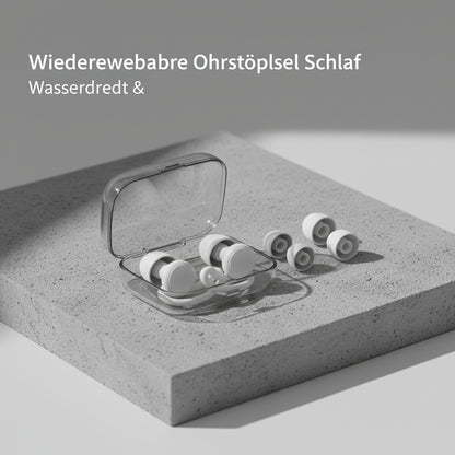 Wiederverwendbare Ohrstöpsel Schlaf | Wasserdicht - Generated Image 70