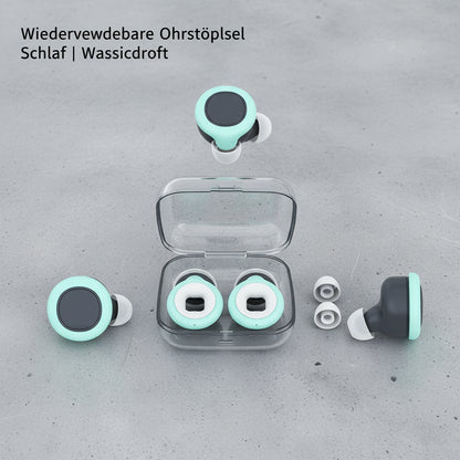 Wiederverwendbare Ohrstöpsel Schlaf | Wasserdicht - Generated Image 45