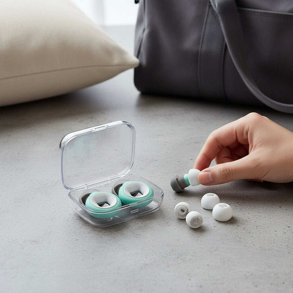 Wiederverwendbare Ohrstöpsel Schlaf | Wasserdicht - Generated Image 48