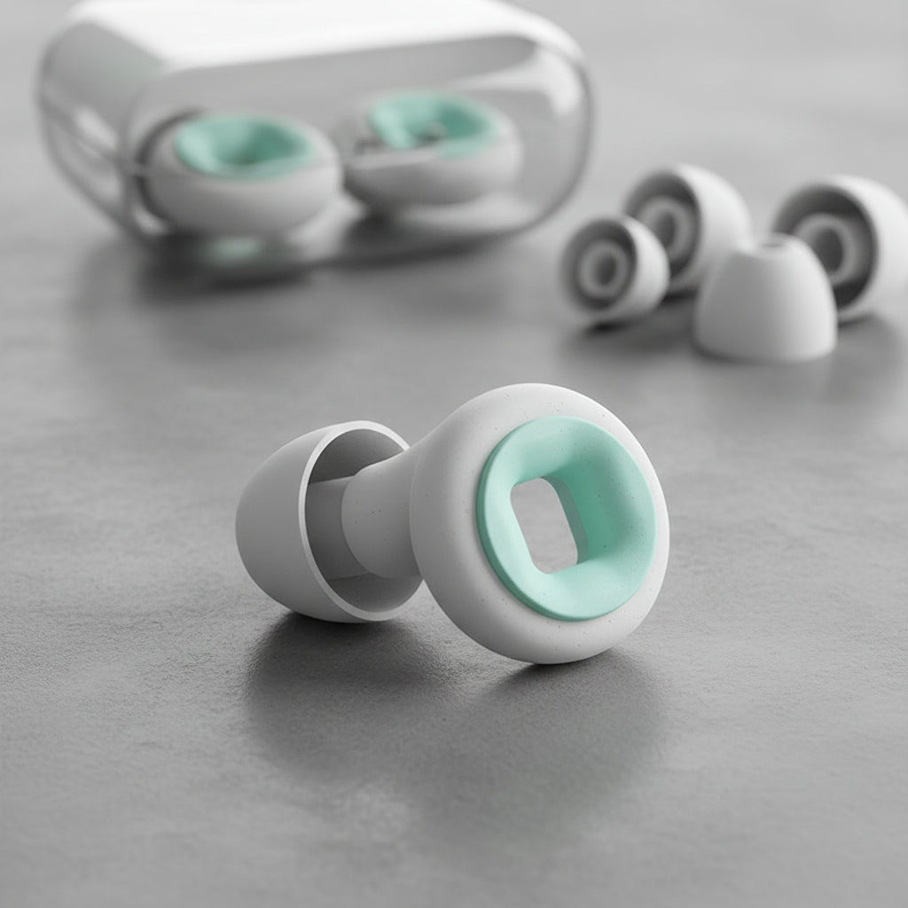Wiederverwendbare Ohrstöpsel Schlaf | Wasserdicht - Generated Image 38