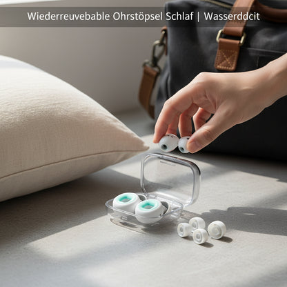 Wiederverwendbare Ohrstöpsel Schlaf | Wasserdicht - Generated Image 42