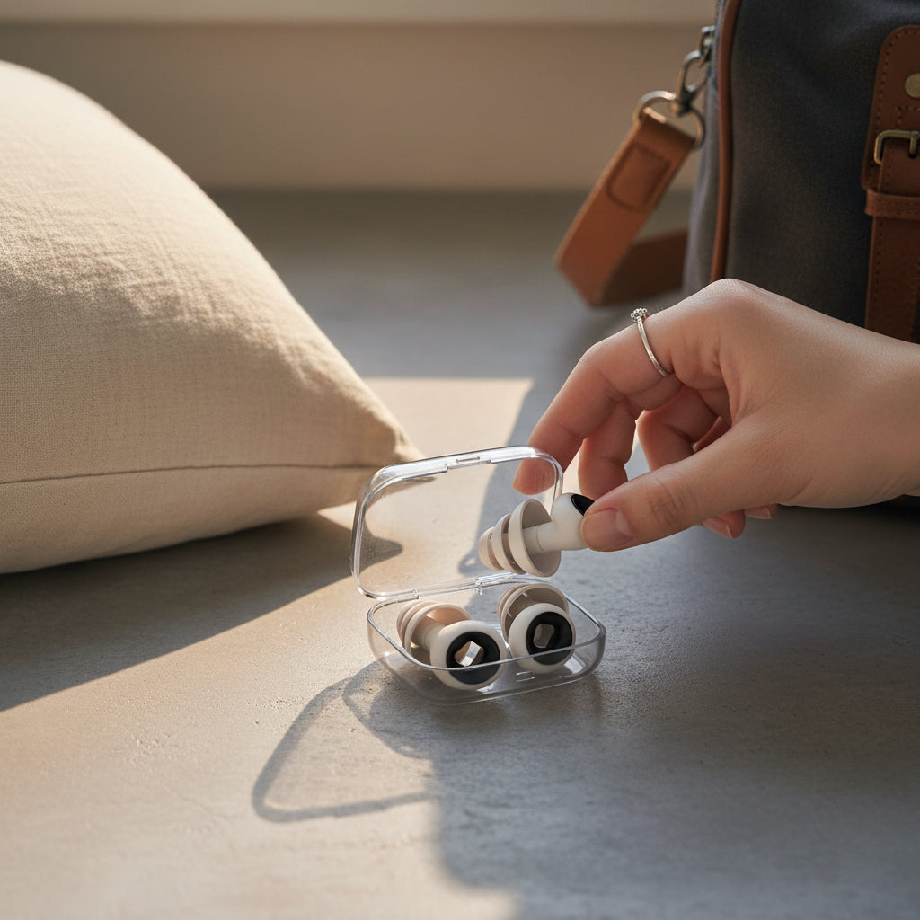 Wiederverwendbare Ohrstöpsel Schlaf | Wasserdicht - Generated Image 6