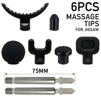 K & S | Silikon Aufsatz Set für Massagepistole – Ersatzköpfe für Faszien & Muskelentspannung