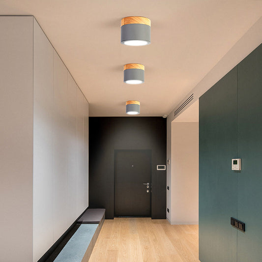 K & S | LED Deckenleuchte – Moderne runde Deckenlampe für Flur, Eingangsbereich & Wohnzimmer