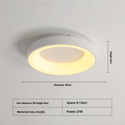 K & S | LED Deckenleuchte – Moderne minimalistische Deckenlampe für Schlafzimmer, Wohnzimmer & Büro